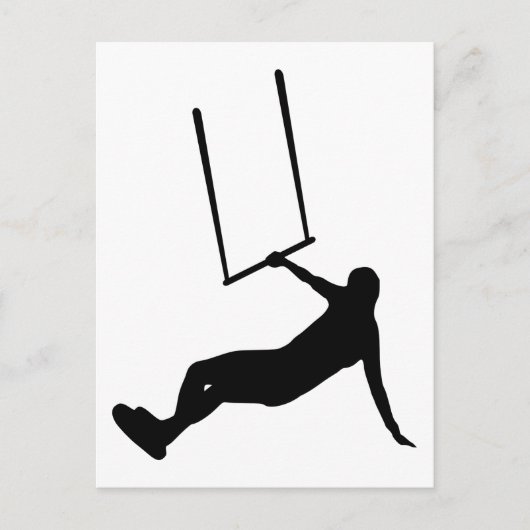Kiteboarding Postkarte (Vorderseite)