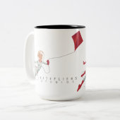 Kitefliers Studio-Tasse Zweifarbige Tasse (Vorderseite Links)