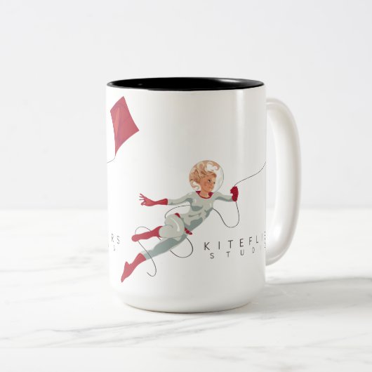 Kitefliers Studio-Tasse Zweifarbige Tasse (VorderseiteRechts)
