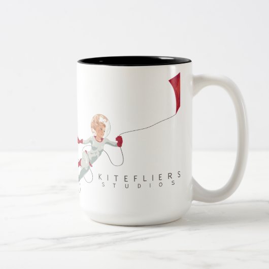 Kitefliers Studio-Tasse Zweifarbige Tasse (Rechts)