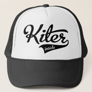 Kiter inside truckerkappe
