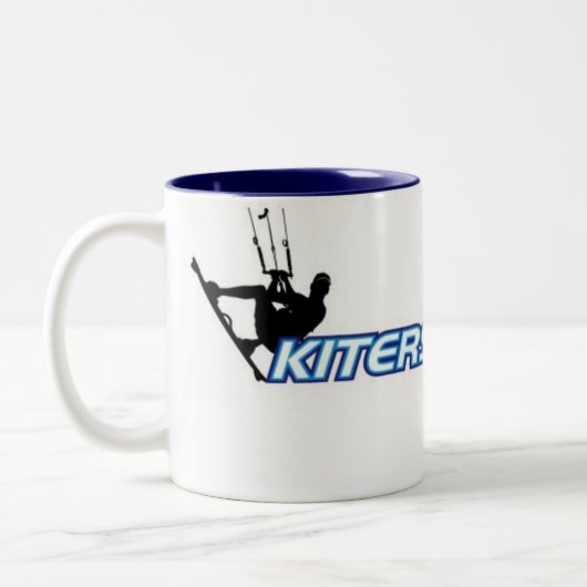 Kiters4Christ Zweifarbige Tasse (Links)
