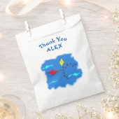 Kites Birthday Vielen Dank, Kinder Geschenktütchen (Ausgeschnitten)