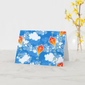 Kites Karte (Gelbe Blume)