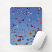 Kites Kites im Himmel Mousepad (Mit Mouse)