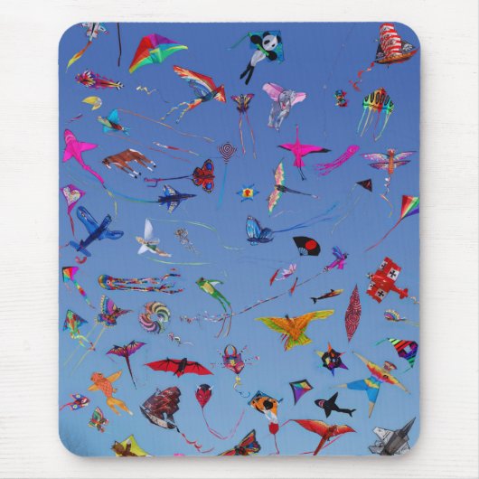 Kites Kites im Himmel Mousepad (Vorne)