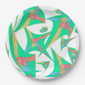 Kites of Connection Paper Plates Pappteller (Vorderseite)
