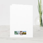 "Kites on Beach"-Karte Karte (Rückseite)