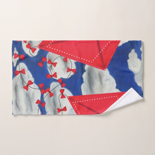 Kites und Klouds Badhandtuch Set (Handtuch)