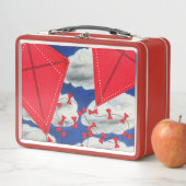 Kites und Klouds Metall Brotdose (Beispiel)