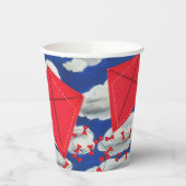 Kites und Klouds Pappbecher (Links)