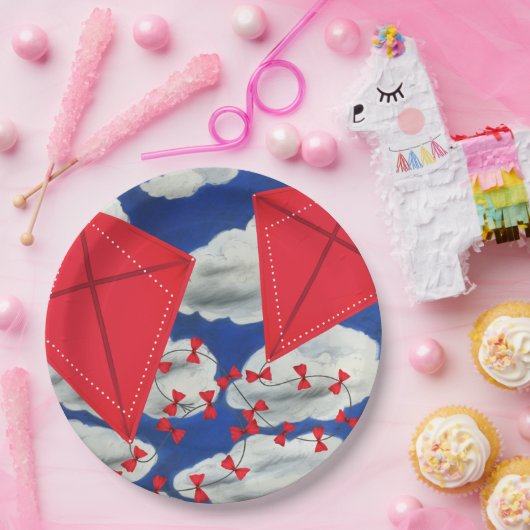 Kites und Klouds Pappteller (Party)