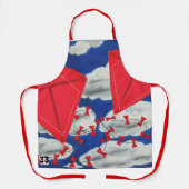 Kites und Klouds Schürze (Vorderseite)
