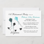 Kites und Vogelschutz Einladung (Vorderseite)