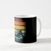 Kitesurf Kitesurf Kitesurf Retro Vintag Kaffeetasse (VorderseiteRechts)