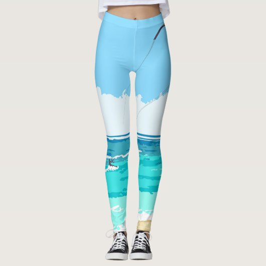 Kitesurf Leggings (Vorderseite)