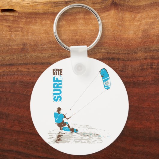 Kitesurf Schlüsselanhänger (Vorderseite)