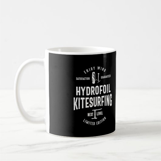 Kitesurf t Shirt Kitesurfgeschenke Kaffeetasse (Links)