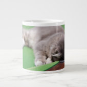 Kitesurfbad Jumbo-Tasse (Vorderseite)