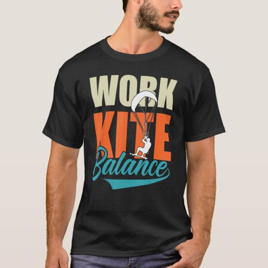 Kitesurfen 1 T-Shirt (Vorderseite)