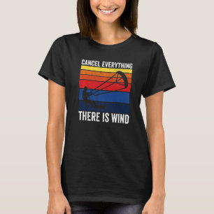 Kitesurfen abbrechen Alles ist Wind Kitebo T-Shirt