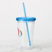 Kitesurfen Acryltrinkbecher (Links)