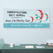 Kitesurfen Banner (Messe)