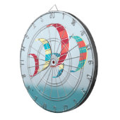 Kitesurfen Dartscheibe (Vorderseite rechts)