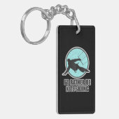 Kitesurfen für Damen und Herren Ich wäre eher ein Schlüsselanhänger (Vorderseite links)