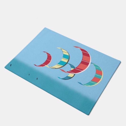 Kitesurfen Fußmatte (Schrägansicht)