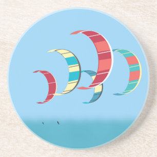 Kitesurfen Getränkeuntersetzer