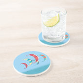 Kitesurfen Getränkeuntersetzer (Seite)