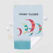 Kitesurfen Golfhandtuch (Insitu)