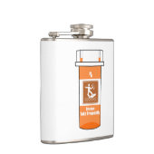 Kitesurfen ist mein Medikament Flachmann (Rechts)