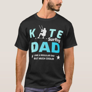 Kitesurfen Kiteboard Surfbrett Vater Vater T-Shirt