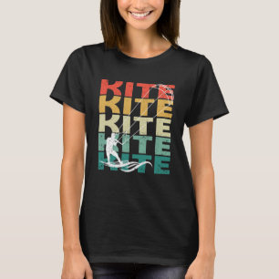 Kitesurfen Kiteboarden Drachensegeln T-Shirt