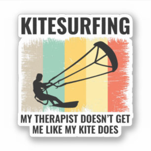 Kitesurfen Kiteboarding Kitesurfen Reiten Windspor Aufkleber