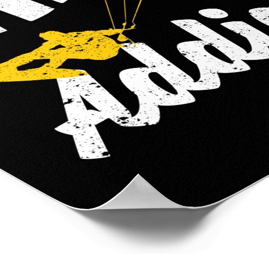 Kitesurfen Kitesurfen Kitesurfen Sport Poster (Ecke)