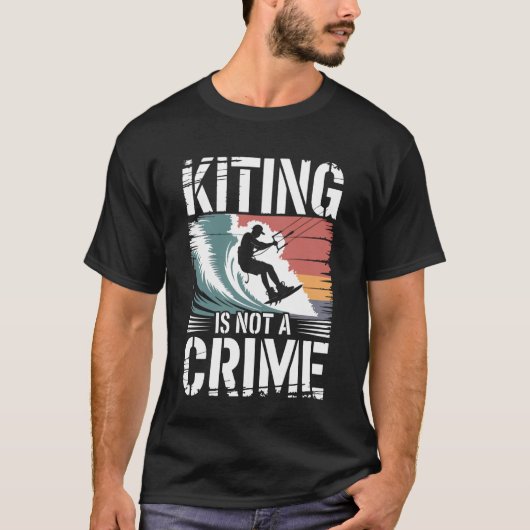 Kitesurfen Kiting Kiteboarder T-Shirt (Vorderseite)