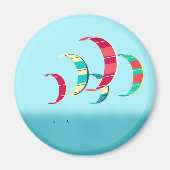 Kitesurfen Magnet (Vorne)