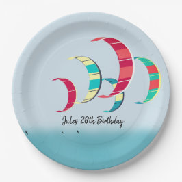 Kitesurfen Pappteller