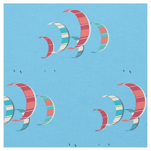 Kitesurfen Stoff (Nahaufnahme)