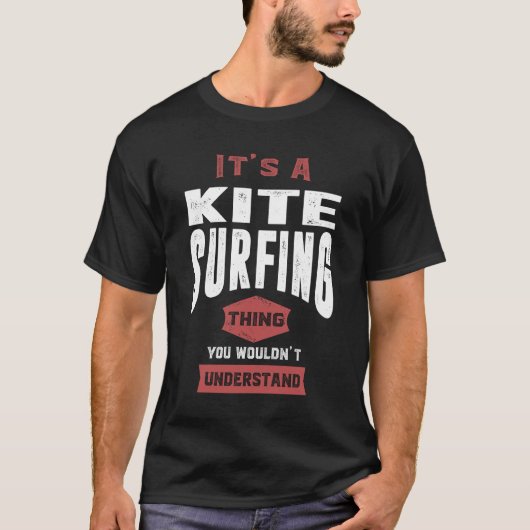 Kitesurfen T-Shirt (Vorderseite)