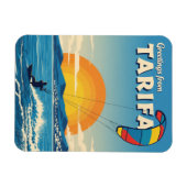Kitesurfen Tarifa Spanien Reise Magnet (Horizontal)