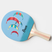Kitesurfen Tischtennis Schläger (Seitenansicht)