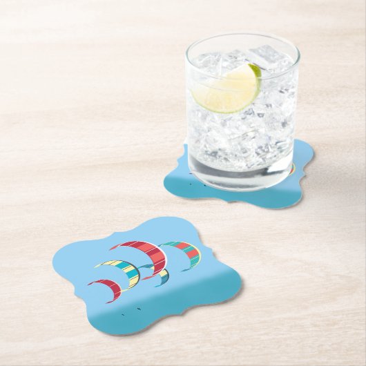 Kitesurfen Untersetzer (Vor Ort)