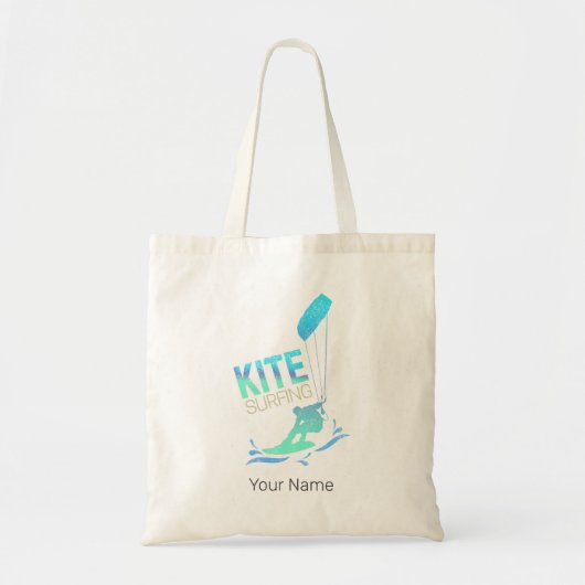 Kitesurfen Vintag Kiteboarder Kitesurfen Tragetasche (Vorne)