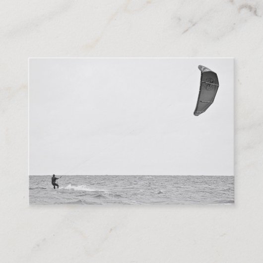 Kitesurfen - Visitenkarte (Vorderseite)