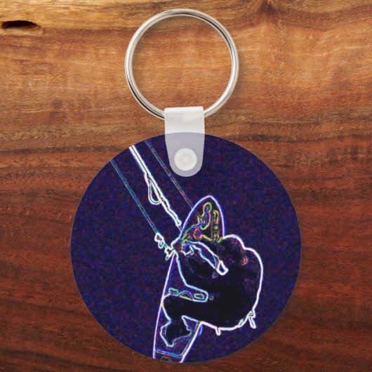 Kitesurfer2 Schlüsselanhänger (Vorderseite)