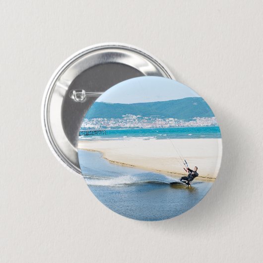 Kitesurfer Button (Vorne & Hinten)